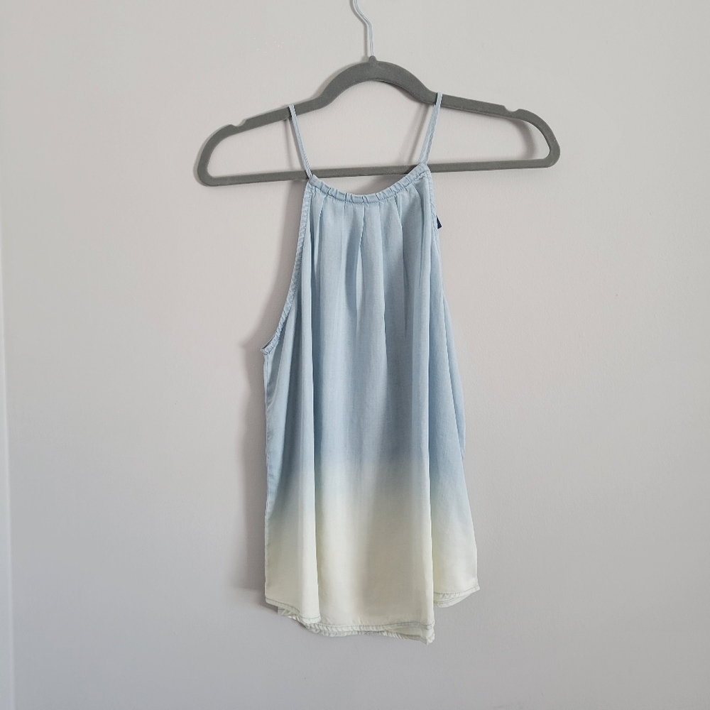 NWOT Blue Jean Ombre Tank Top